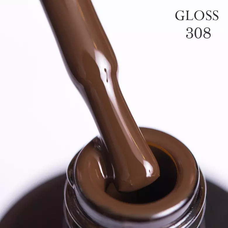 Гель-лак GLOSS 308, 11 мл, фото 1