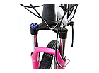 Велосипед гірський Crosser 075-C 26" 15.5 рама 21s SHIMANO+Hydra Рожевий, фото 3