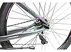 Велосипед гірський Crosser 075-C 26" 15.5 рама 21s SHIMANO+Hydra Рожевий, фото 5