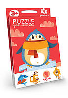 Пазлы Danko Toys развивающие Puzzle для малышей (рус.) (PFK-03)