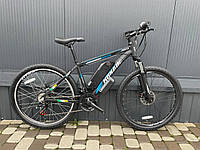 Электровелосипед Cubic-bike Konar 26" Black/Blue 450W 8Ah 48V Panasonic