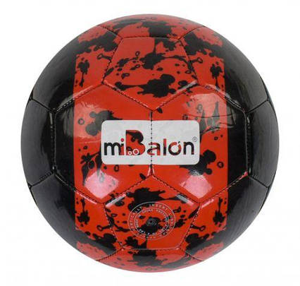 М'яч футбольний розмір No5, червоний