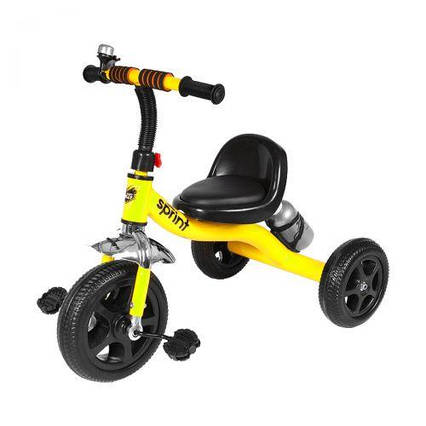 Велосипед триколісний "Sprint" жовтий