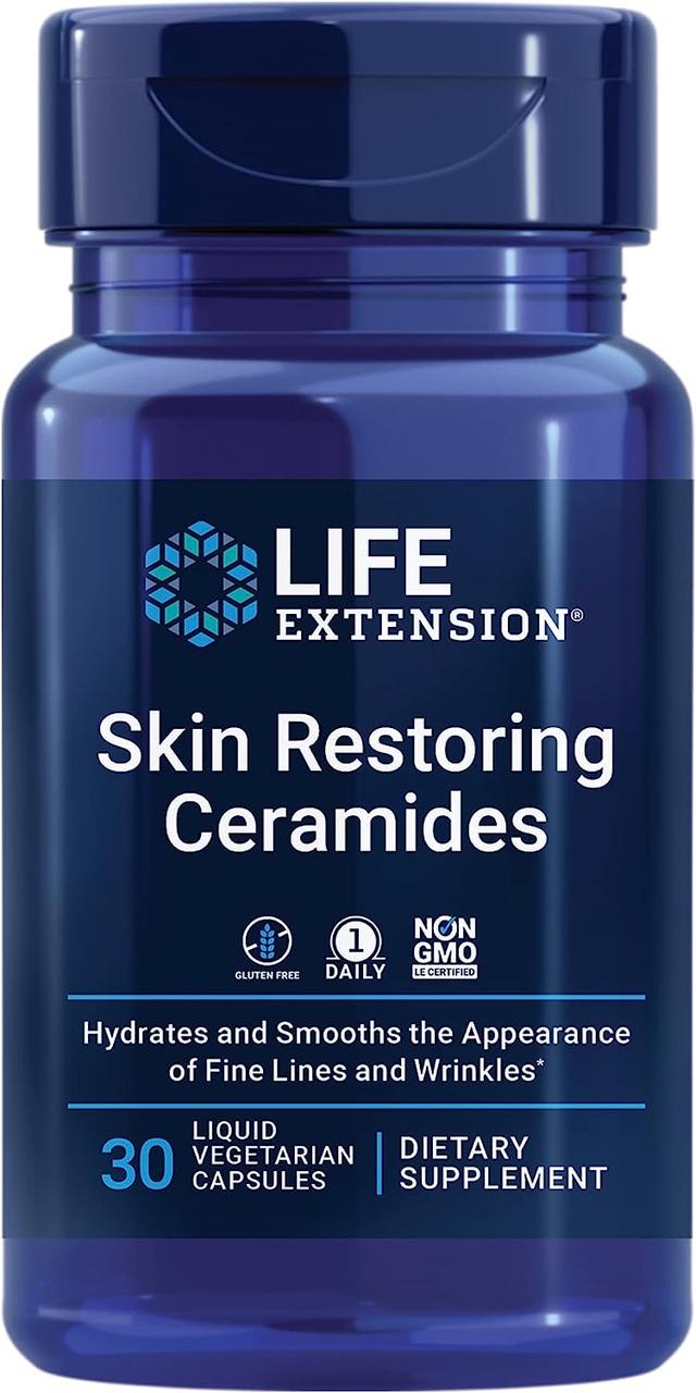 Life Extension Skin Restoring Ceramides / Кераміди для відновлення шкіри 30 капсул
