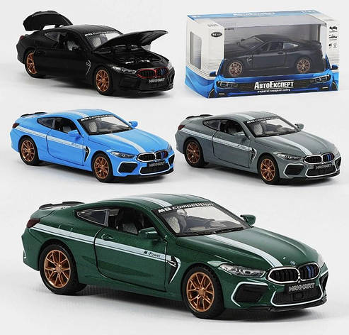 Машина металева BMW "Авто Експерт" зі світлом і звуком, фото 1
