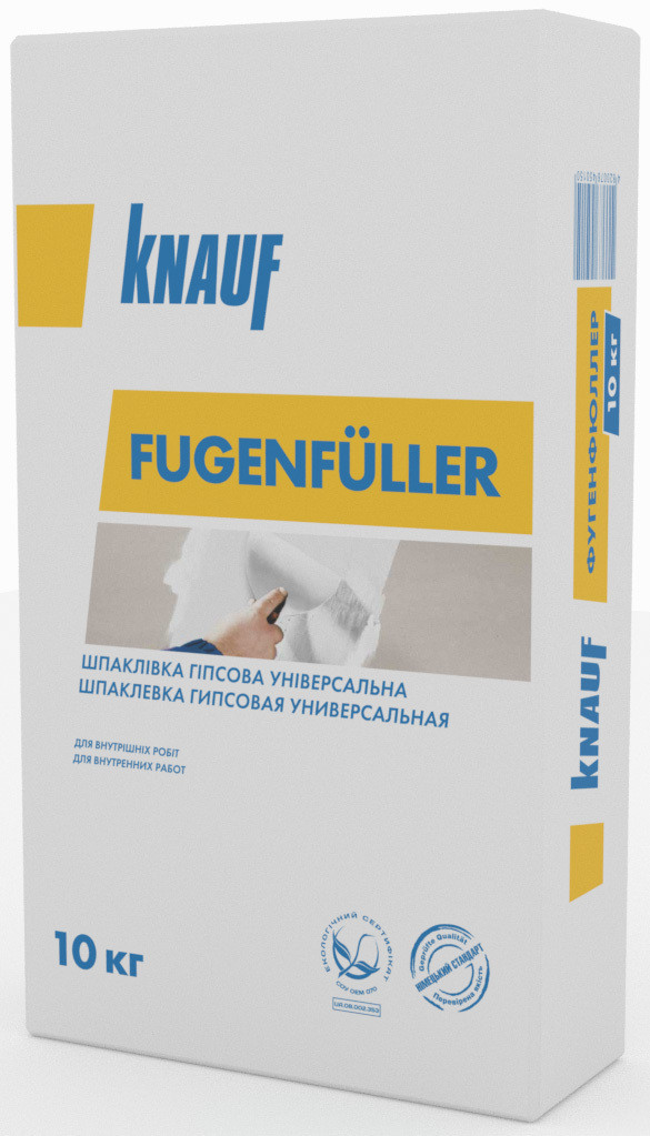 Шпаклівка FUGENFULLER 10 кг KNAUF - фото 1 - id-p1812392444