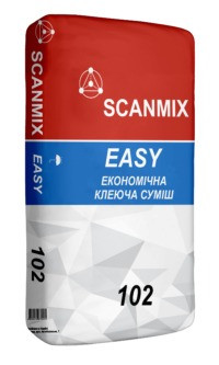 SCANMIX-102 EASY Клей для плитки (25 кг)