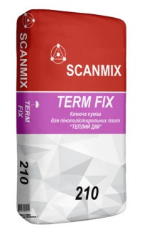 SCANMIX - 210 TERM FIX Клей для приклеювання МВ та ППС (25 кг)