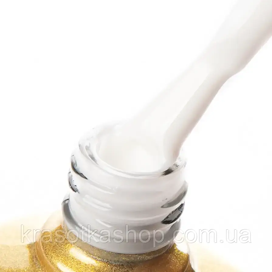 RubberOid Milkyway WHITE Soak Off Hard Base Yo!nails Камуфлююча база, 8 мл