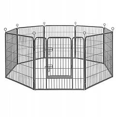 Металевий манеж для собак і цуценят вольєр для собак, висота 100 см