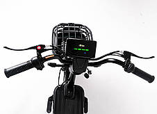 Двомісний електроскутер E BIKE PLERS 48 V 350 W 16 Ah, фото 3