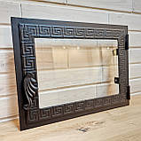 Дверцята для печі Hetta Mia h350*430 мм зі склом +800С, фото 5