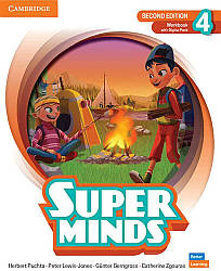 Super Minds 2nd Edition 4 Workbook with Digital Pack British English (робочий зошит)