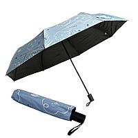 Парасолька механічна складана Sweet (облако/вишня) + чохол (М173) блакитна 27см/Д:105см/325г, Парасоля з малюнком