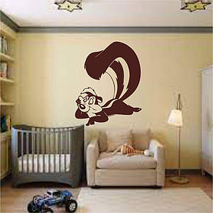 Трафарет для фарбування, Бурундук, одноразовий із самоклеючої плівки 120 х 95 см