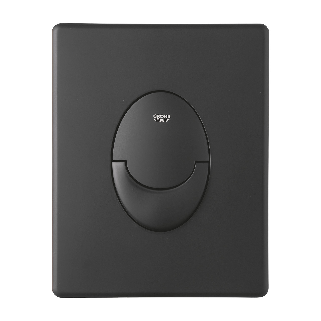 Кнопка зливу для інсталяції GROHE подвійна матована чорна 163370 38505KF0, фото 1