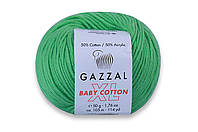 Gazzal XL Baby Cotton, Салатовый №3466