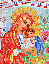 Набір для вишивки бісером ікони "Діва Марія", R-0366, 20*26см, Art Millennium