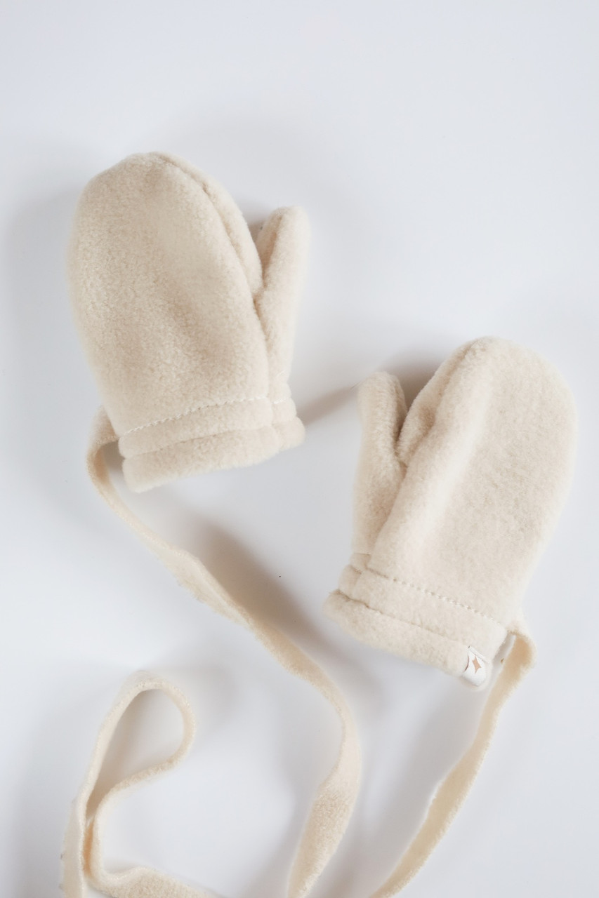 Флисові рукавички Diego, бежеві, фото 1