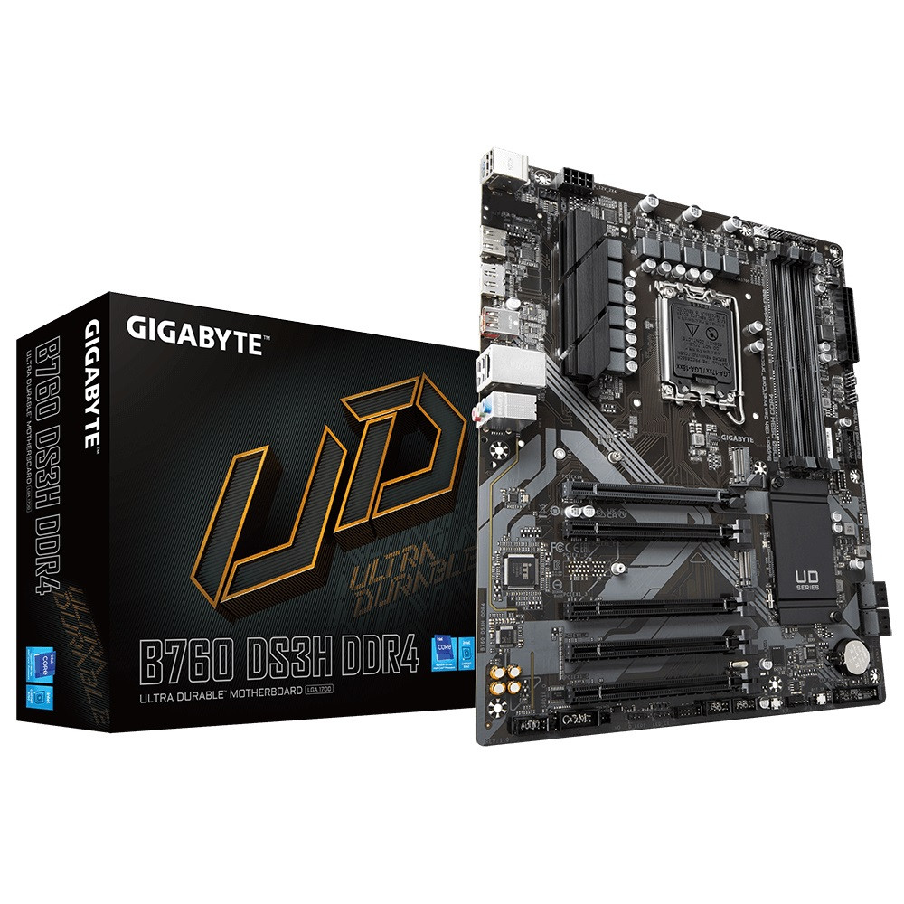 Материнська плата Gigabyte B760 DS3H DDR4 Socket 1700, фото 1