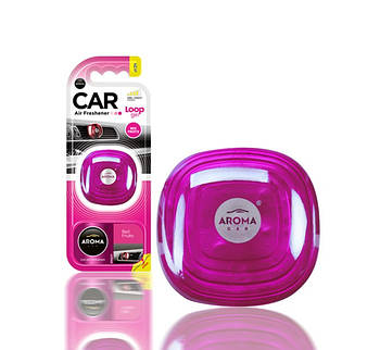 Ароматизатор в авто Aroma Car Loop Gel Червоні ягоди