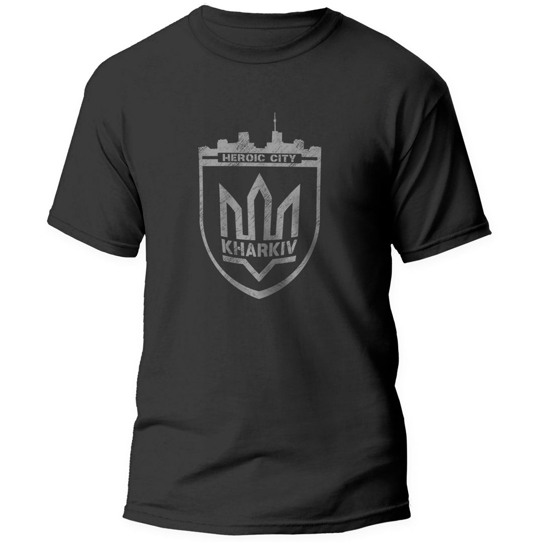 Футболка Shevron Kharkiv чорна