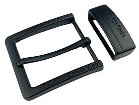 Ремінна пряжка з тренчем Calvin Klein #1.2 40мм М-24806 колір Чорний