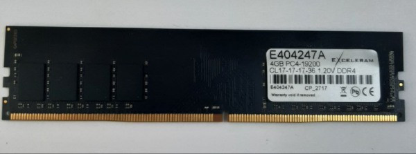 DDR4 4GB 2400 MHz eXceleram б/у