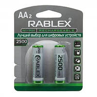 Аккумулятор HR6 2500mAh Rablex Ni-MH(AA), 1шт