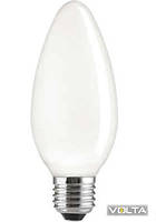 Лампа E27 60W 230V B35 матова, свічка, Іскра