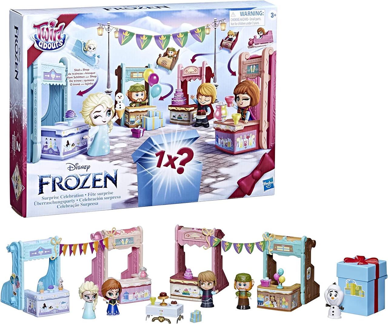 Холодне серце фігурки в санках Святкування Frozen 2 Twirlabouts Surprise Celebration