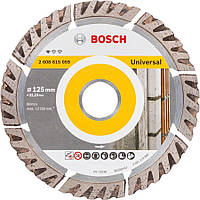 Bosch Диск алмазний Stf Universal 125-22.23, по бетону