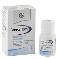 Верафлокс (Veraflox) антибиотик для кошек в суспензии 15 мл Bayer