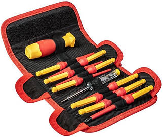 Neo Tools Insulated changeable screwdriver 1000V set, 12 pcs