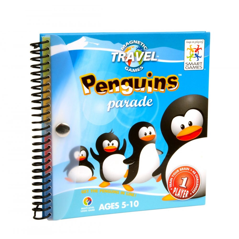 Магнітна компактна гра "Пінгвіни на параді" (Penguins Parade) TM Smart games (SGT 260-8)