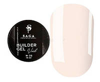 Гель для наращивания SAGA professional Builder Gel Veil 08 (бежево-розовый), 15 мл