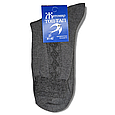 Шкарпетки чоловічі бавовняні високі класика сірі 45-46 Житомир Топ-Тап, фото 5