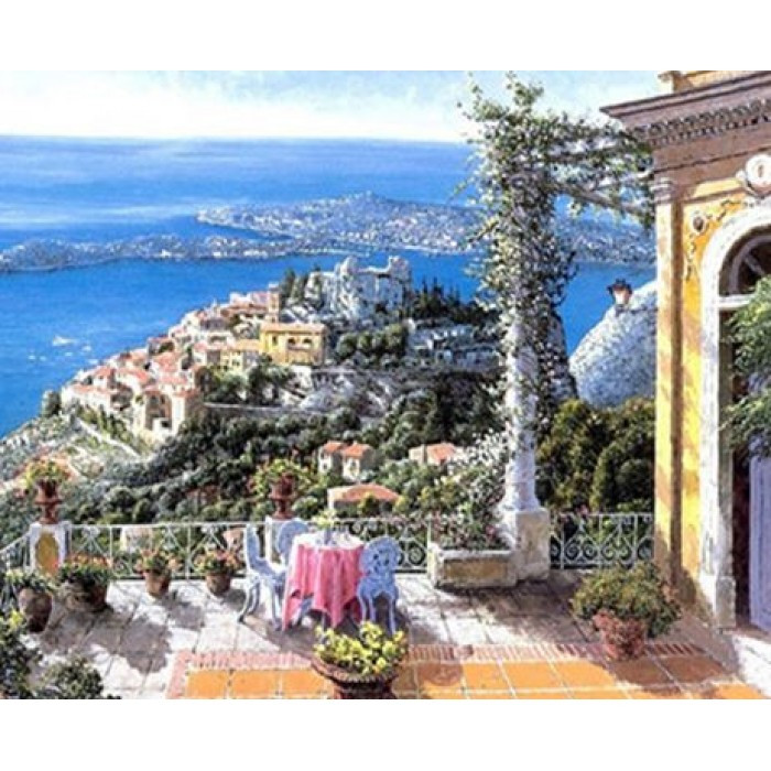 Картина за номерами 40х50 см DIY Італійський ранок (EPH9280), фото 1