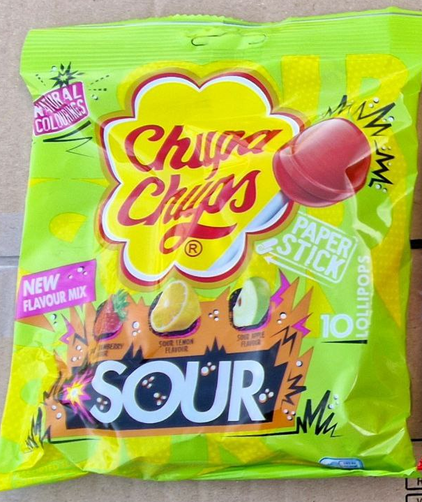 Льодяники Chupa Chups Sour 120 г., фото 1