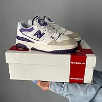 New Balance 550 White Purple