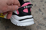 Дитячі кросівки сітка С.Лучь для дівчинки рожеві р32-34, фото 4