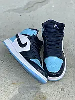 1 Retro Blue Patent