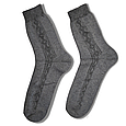 Шкарпетки чоловічі бавовняні високі класика сірі 43-44 Житомир Топ-Тап, фото 3