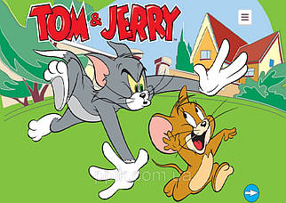 Вафельна картинка Том і Джері 5