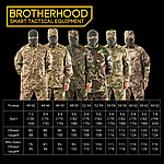 Куртка камуфляжна тактична для ЗСУ Brotherhood Gorka Вудленд, фото 3