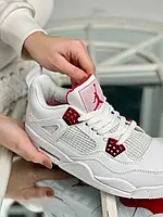 Jordan 4 white red