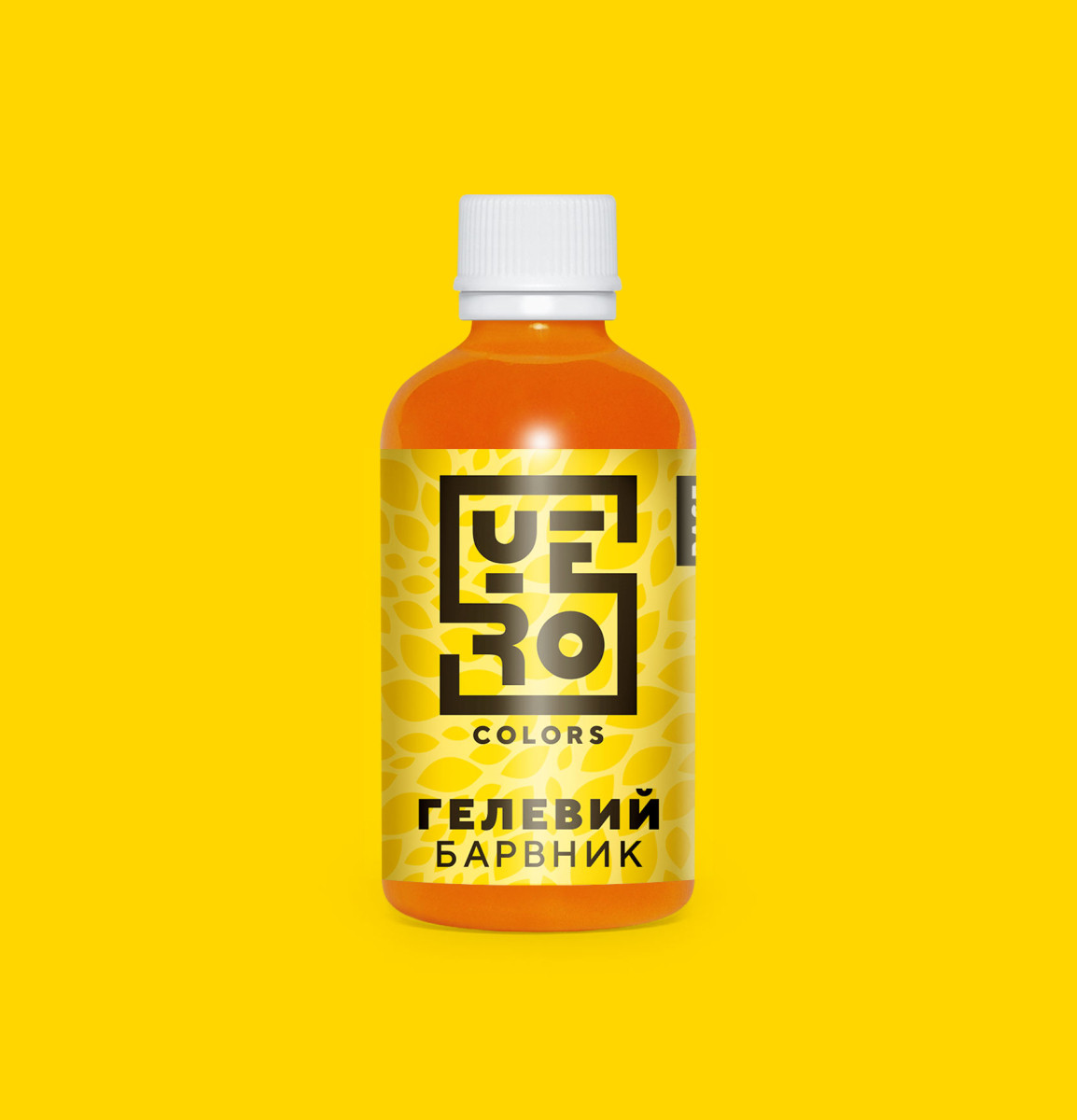 Гелевий барвник YERO COLORS Жовтий 140 грам