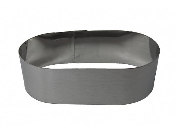 Овал для гарніру і десертів довжина 8 см, ширина 4 см, висота 2,5 см, фото 1