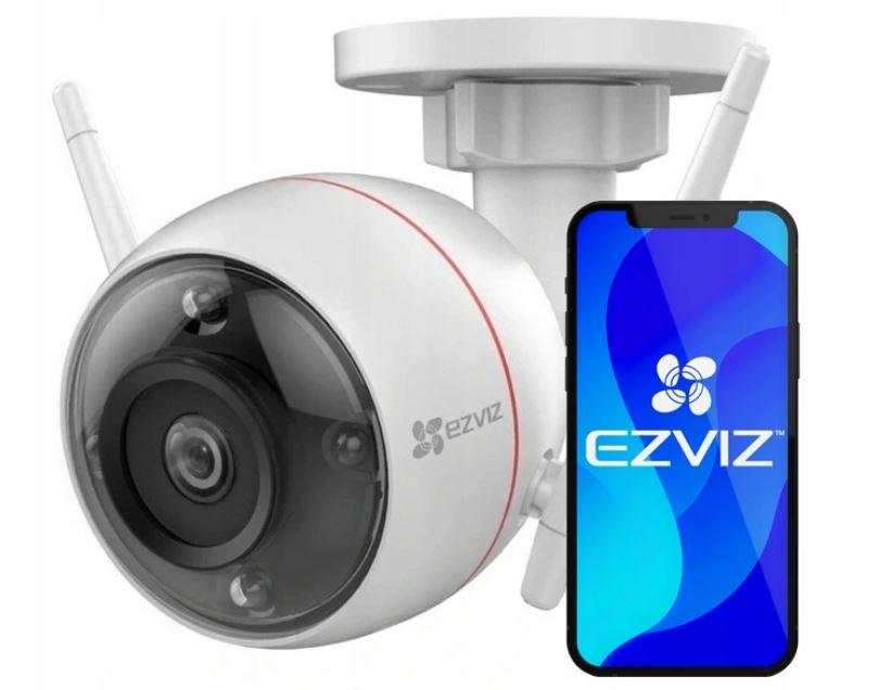 Вулична WiFi FullHD камера з мікрофоном зовнішня Ezviz CS-C3T-PRO 4 Mpx