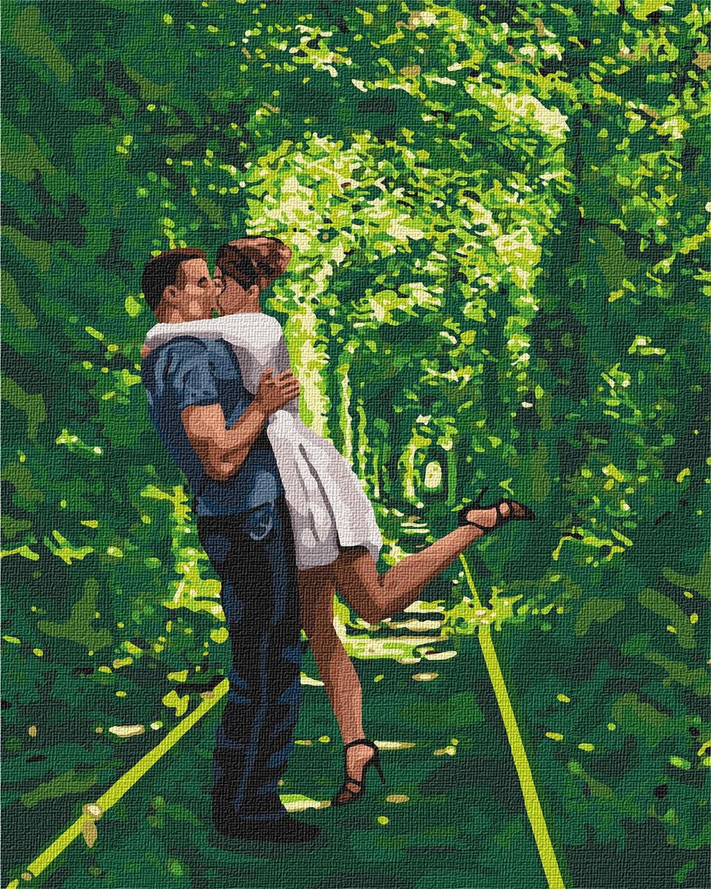 Картина за номерами "Арка кохання" 40*50 см Ідейка KHO4649